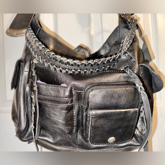 💥🇺🇸 Free People We The Free Leather Bag - Picture 6 of 16